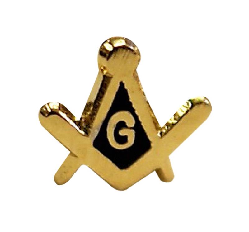 Winkel Und Kompass Mit G | Small Anstecknadel Masonic von VictoriaRegalia