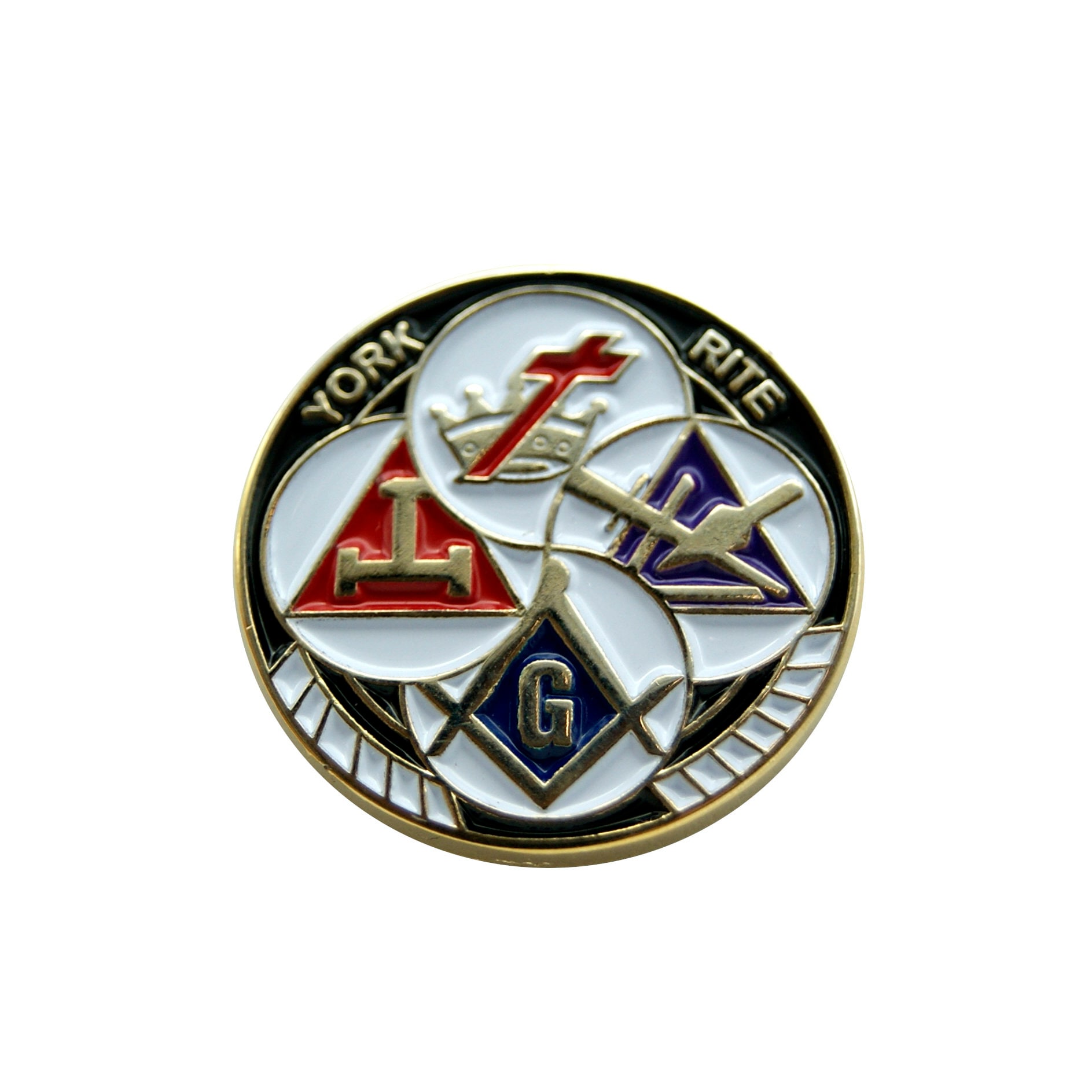 York Rite Freemasons Masonic Anstecknadel - Lp114 York Rite Freemasons Masonic Anstecknadel - Lp114 von VictoriaRegalia