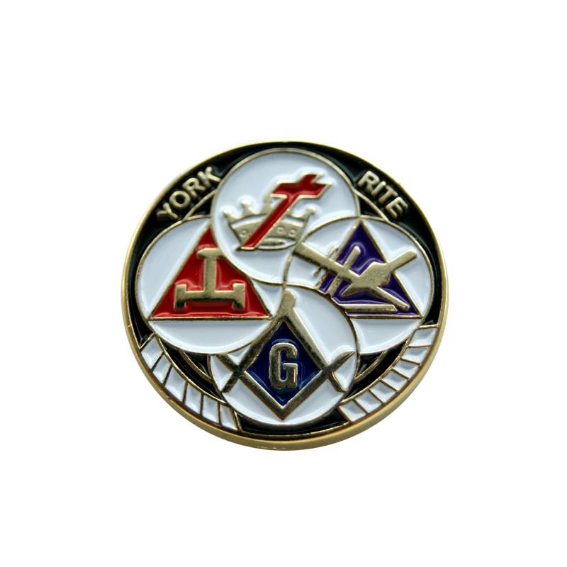 York Rite Freemasons Masonic Anstecknadel - Lp114 York Rite Freemasons Masonic Anstecknadel - Lp114 von VictoriaRegalia
