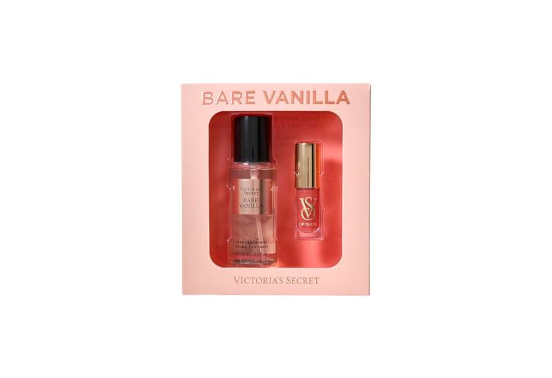 Victorias Secret Duft-Set Spray & Kiss Zweiteiliges Geschenkset Bare Vanilla, 2-tlg. von Victorias Secret