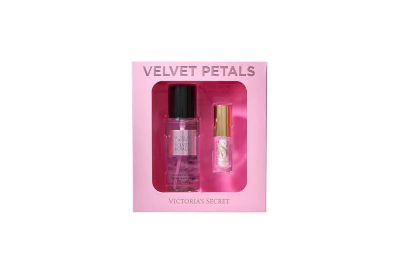 Victorias Secret Duft-Set Spray & Kiss Zweiteiliges Geschenkset Velvet Petals, 2-tlg. von Victorias Secret