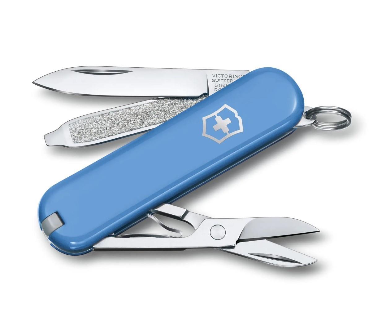 Victorinox - Accessoires Classic Sd 58Mm Summer Rain Hellblau von Victorinox