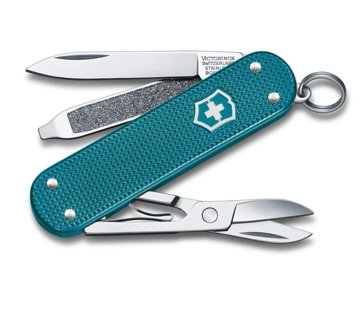 Victorinox - Accessoires Classic Sd Alox 58Mm Wild Jungle Petrol von Victorinox