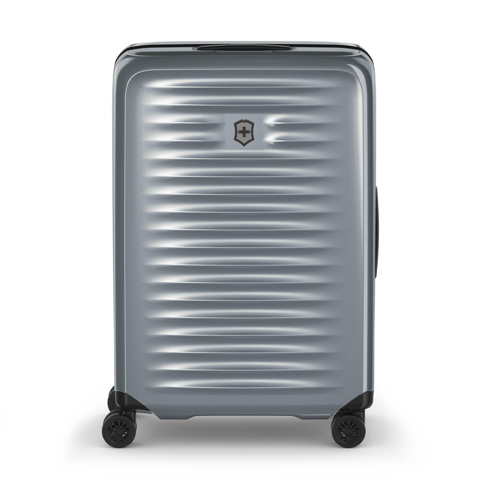 Victorinox - Airox, Medium Hardside Case, 8-Wheel Lightweight Travel Case, Silver von Victorinox