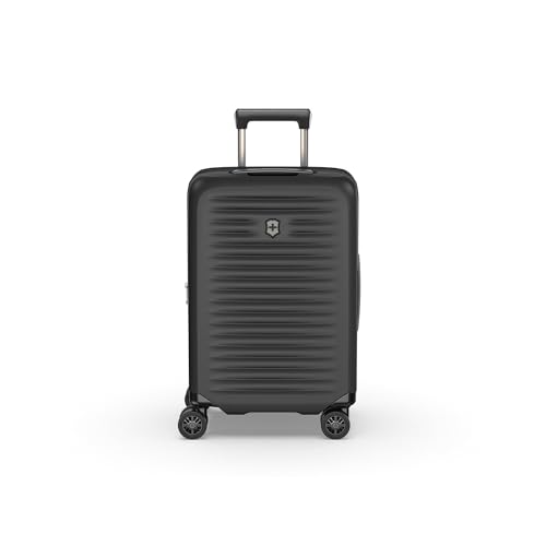 Victorinox Airox Advanced Frequent Flyer Hardside Carry-On, Handgepäcktrolley, Leicht, Damen/Herren, 35 x 23 x 55 cm, 37 l, Erweiterbar, Schwarz von Victorinox