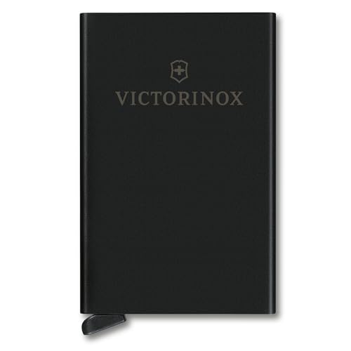 Victorinox Altius Essential Card Wallet, Kartenetui mit RFID-Schutz, Swiss Made, Portemonnaie, Schwarz von Victorinox