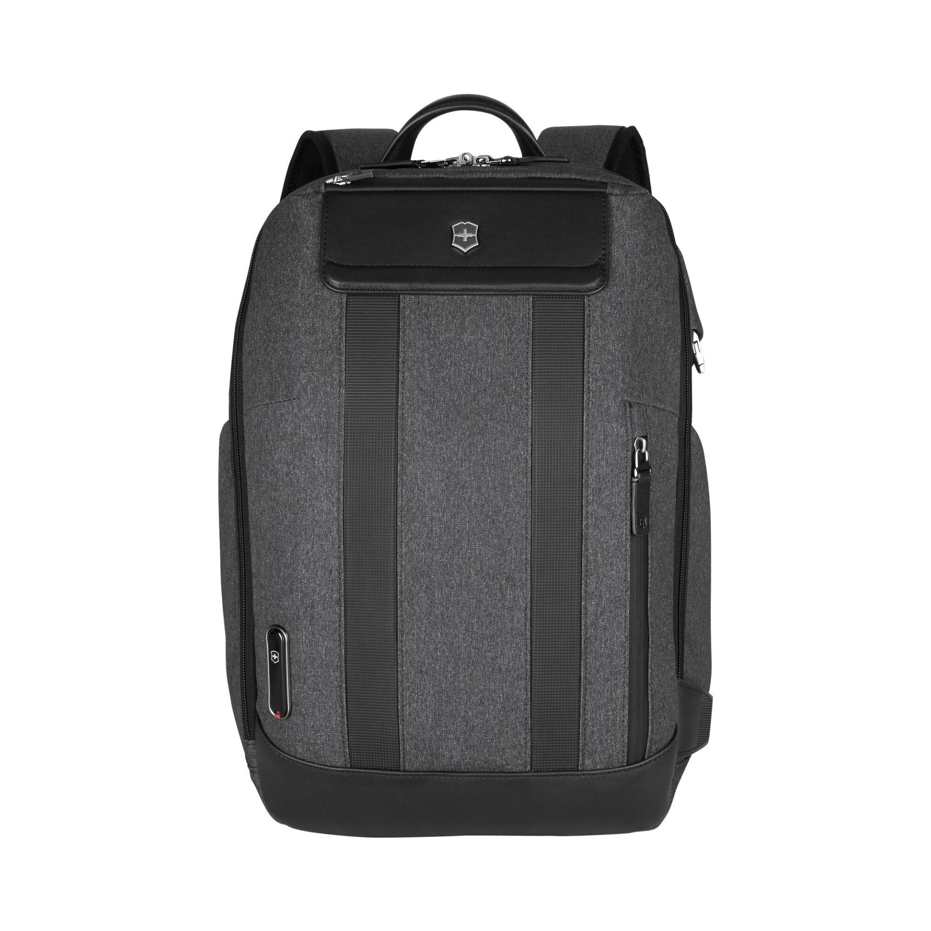Victorinox - Architecture Urban2, City Backpack, 14 Laptop Backpack with Tablet Pocket, Melange Grey/Black von Victorinox