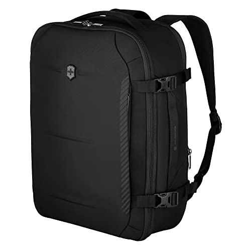 Victorinox Crosslight Boarding Bag, 15.6" Laptop Rucksack, Erweiterbar, Damen/Herren, 22 x 39 x 53 cm, Schwarz von Victorinox