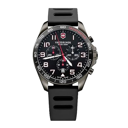 Victorinox Field Watch Herren-Armbanduhr, analog, Quarz, mit Kautschuk-Armband V241889, Gurt, Band, Gurt von Victorinox