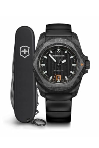 Victorinox INOX Herren Uhr analog Automatik mit Kautschuk Armband V242023.1 von Victorinox