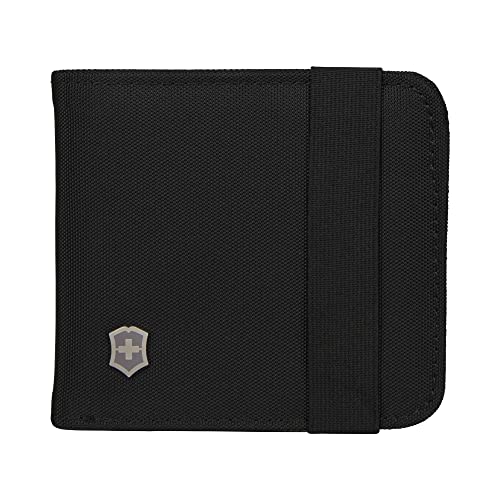 Victorinox TA 5.0, Bi-Fold Wallet, Reise-Portemonnaie mit Ausweisfach, 10 x 1 x 11 cm, Schwarz von Victorinox