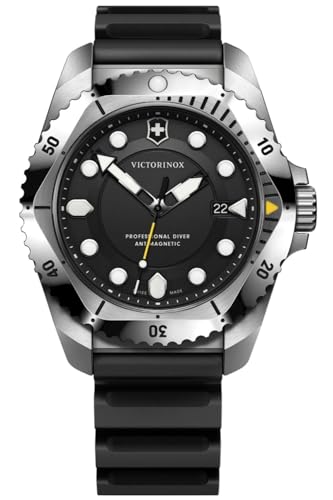 Victorinox Dive pro Herren Uhr analog Automatik mit Kautschuk Armband V241990 von Victorinox