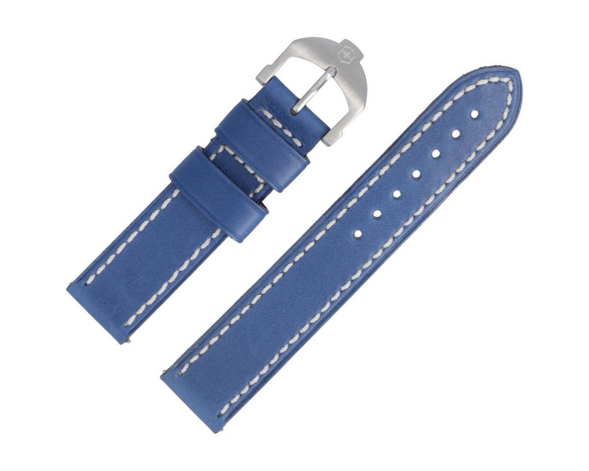 Victorinox Uhrenarmband 18mm Leder Blau 1393 von Victorinox