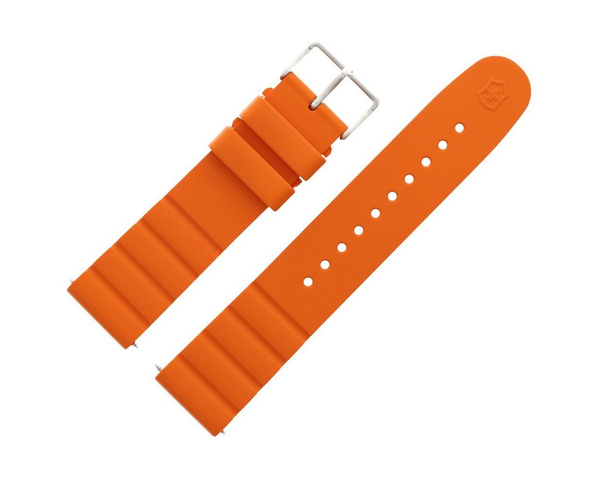 Victorinox Uhrenarmband 21mm Kunststoff Orange 005429.1 von Victorinox