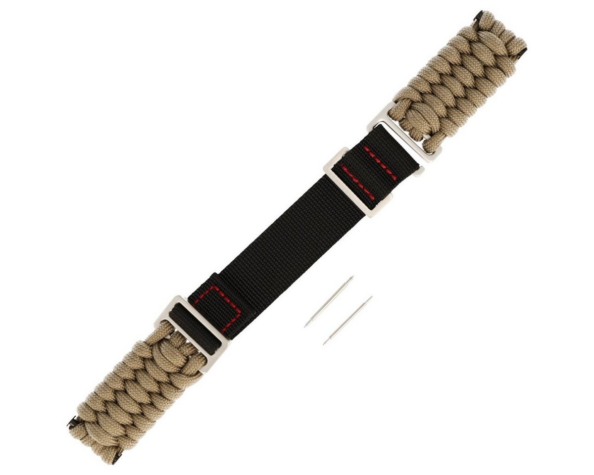 Victorinox Uhrenarmband 21mm Textil Beige 005436 von Victorinox