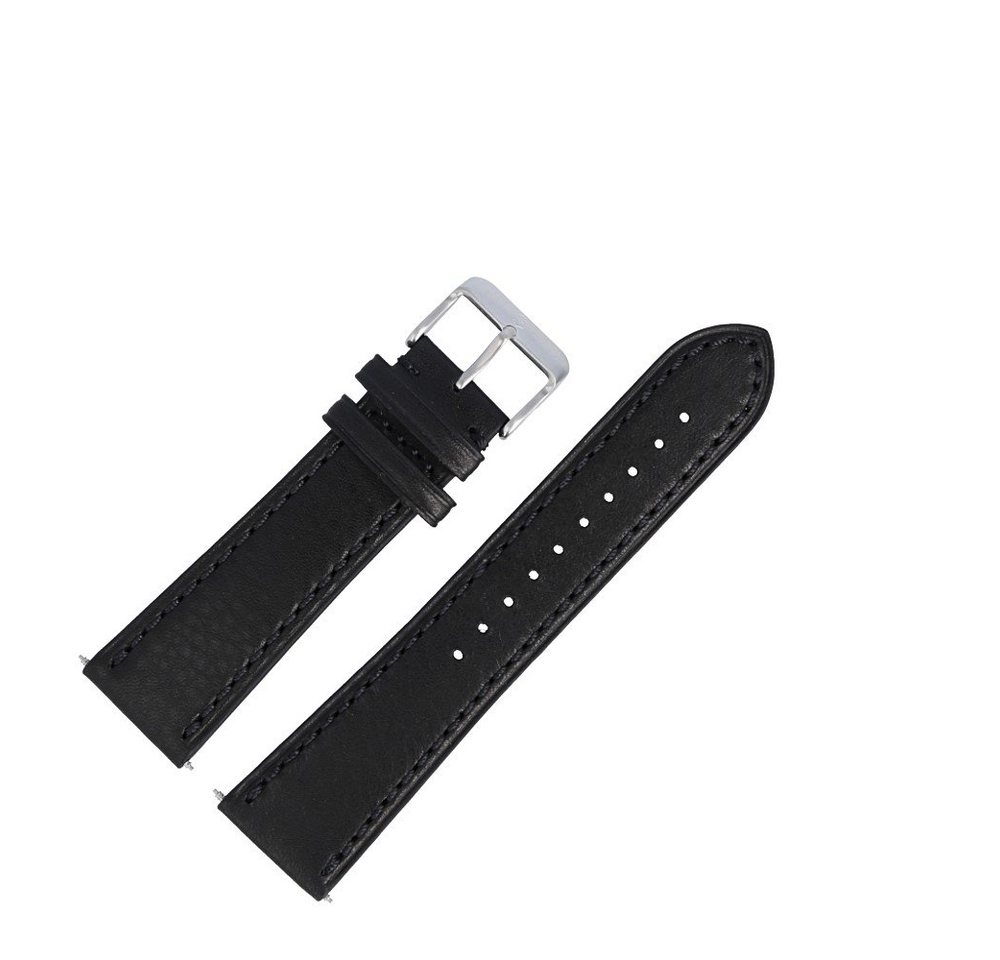 Victorinox Uhrenarmband 22mm Leder Schwarz 4972 von Victorinox