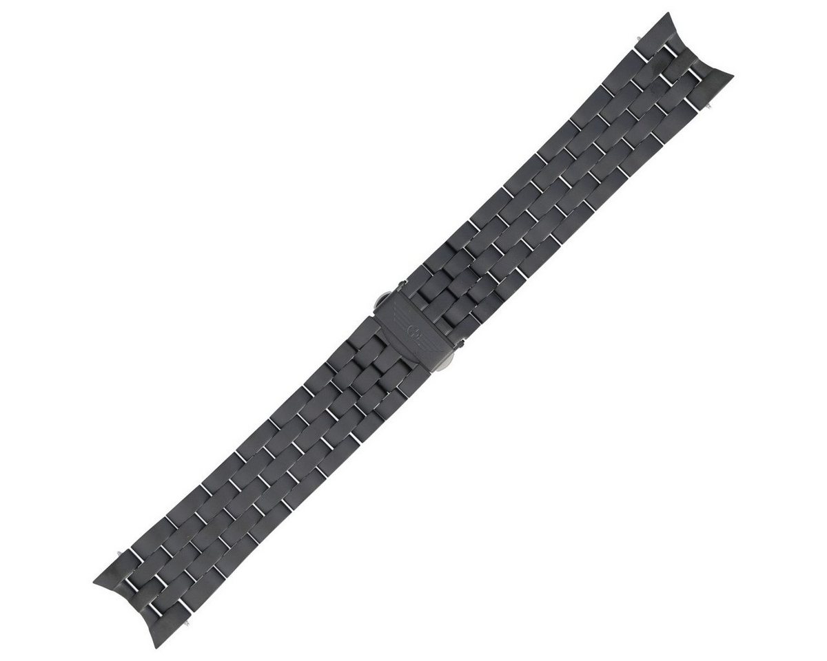 Victorinox Uhrenarmband 24mm Metall Schwarz 5406 von Victorinox