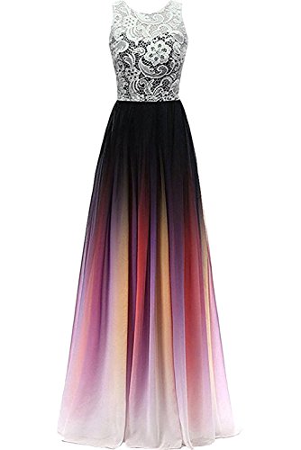 Victory Bridal 2018 Neu Traumhaft EIN-Traeger Festkleid Lang Damen Abendkleider Ballkleider Partykleider -38 SFuchsie von Victory Bridal