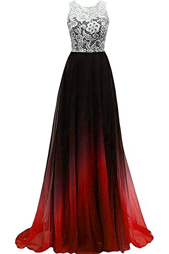 Victory Bridal 2018 Neu Traumhaft EIN-Traeger Festkleid Lang Damen Abendkleider Ballkleider Partykleider -48 SRot von Victory Bridal