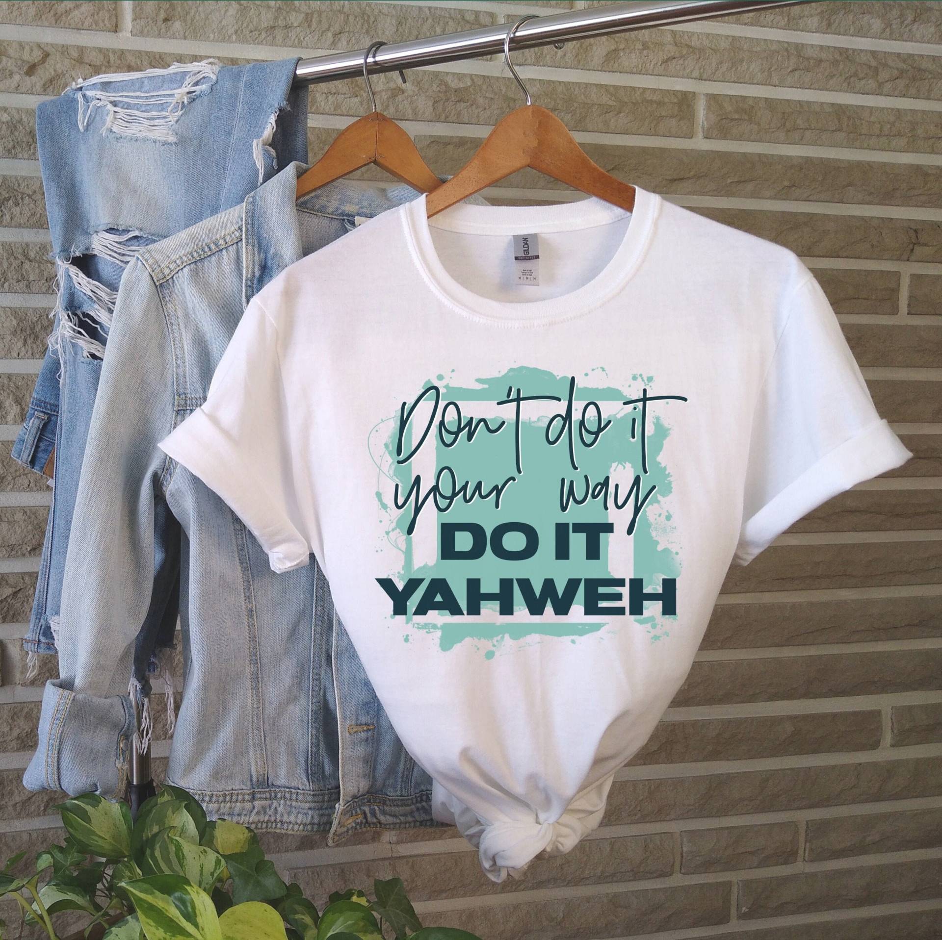 Yahweh Shirt, Yhwh Tshirt, Damenhemden, Christliches Religiöses Christliche Kleidung, Shirts von VictoryAttire