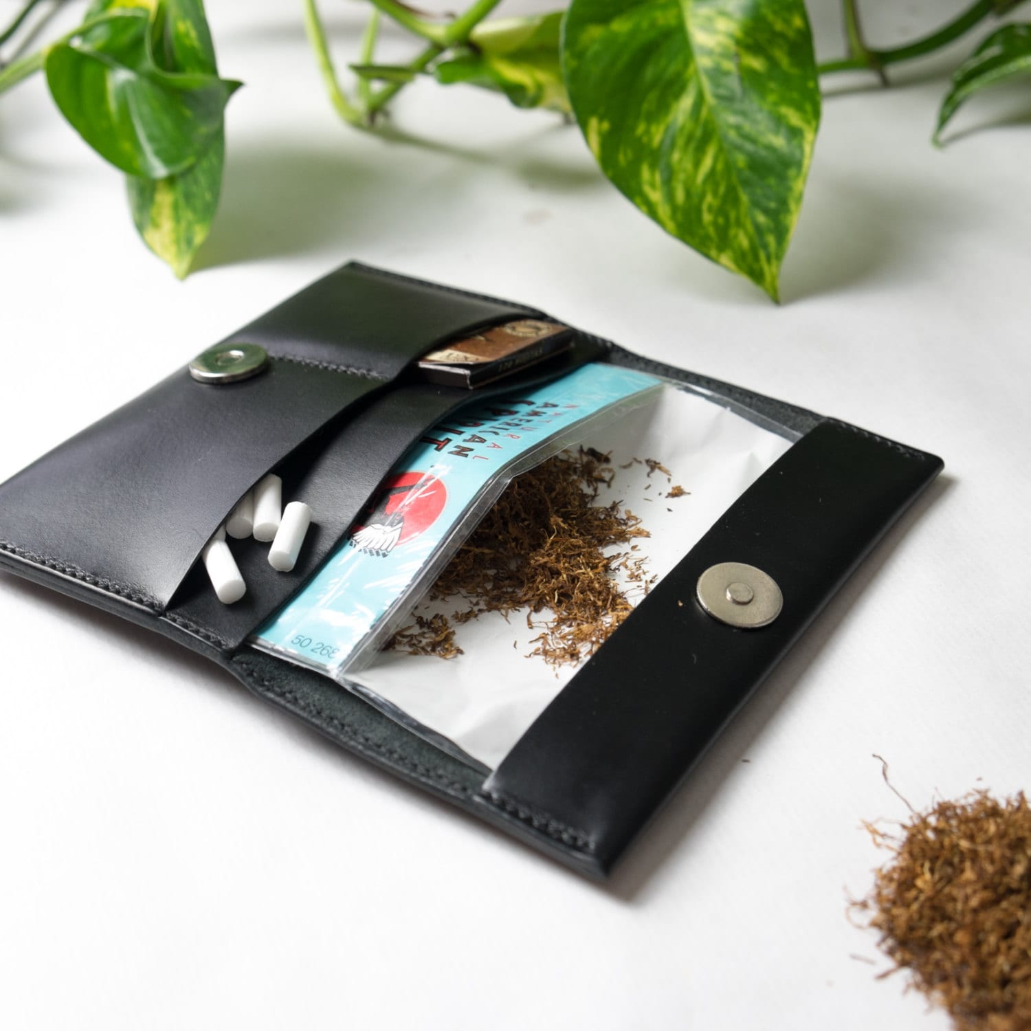 Leder Tabaktasche⎪Handgemachte Tabaktasche⎪Tabaktasche⎪Ledertabaktasche⎪Tabaktasche von VicusPelle