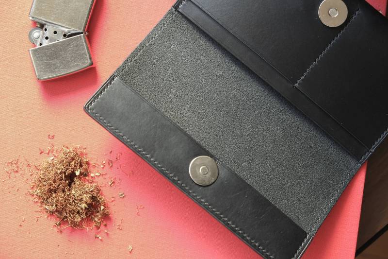 Leder Tabaktasche⎪Handgemachte Tabaktasche⎪Tabaktasche⎪Ledertabaktasche⎪Tabaktasche von VicusPelle