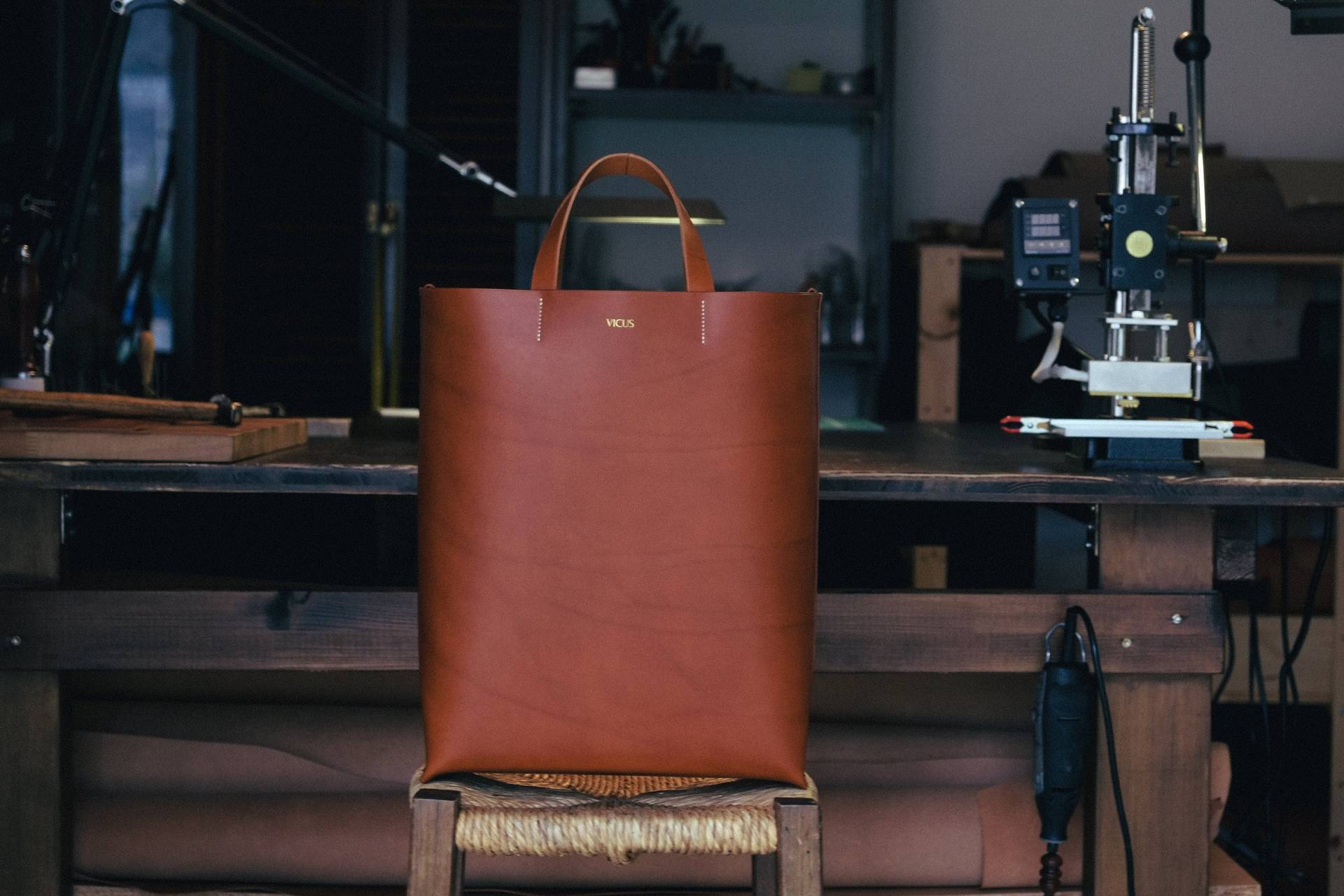 Ledertasche⎪Einkaufstasche⎪Ledertasche⎪Handgefertigte Taschen⎪Ledertasche⎪Ledershopper⎪Handgefertigte Ledertasche⎪Nachhaltiges Leder⎪Naturleder⎪ von VicusPelle