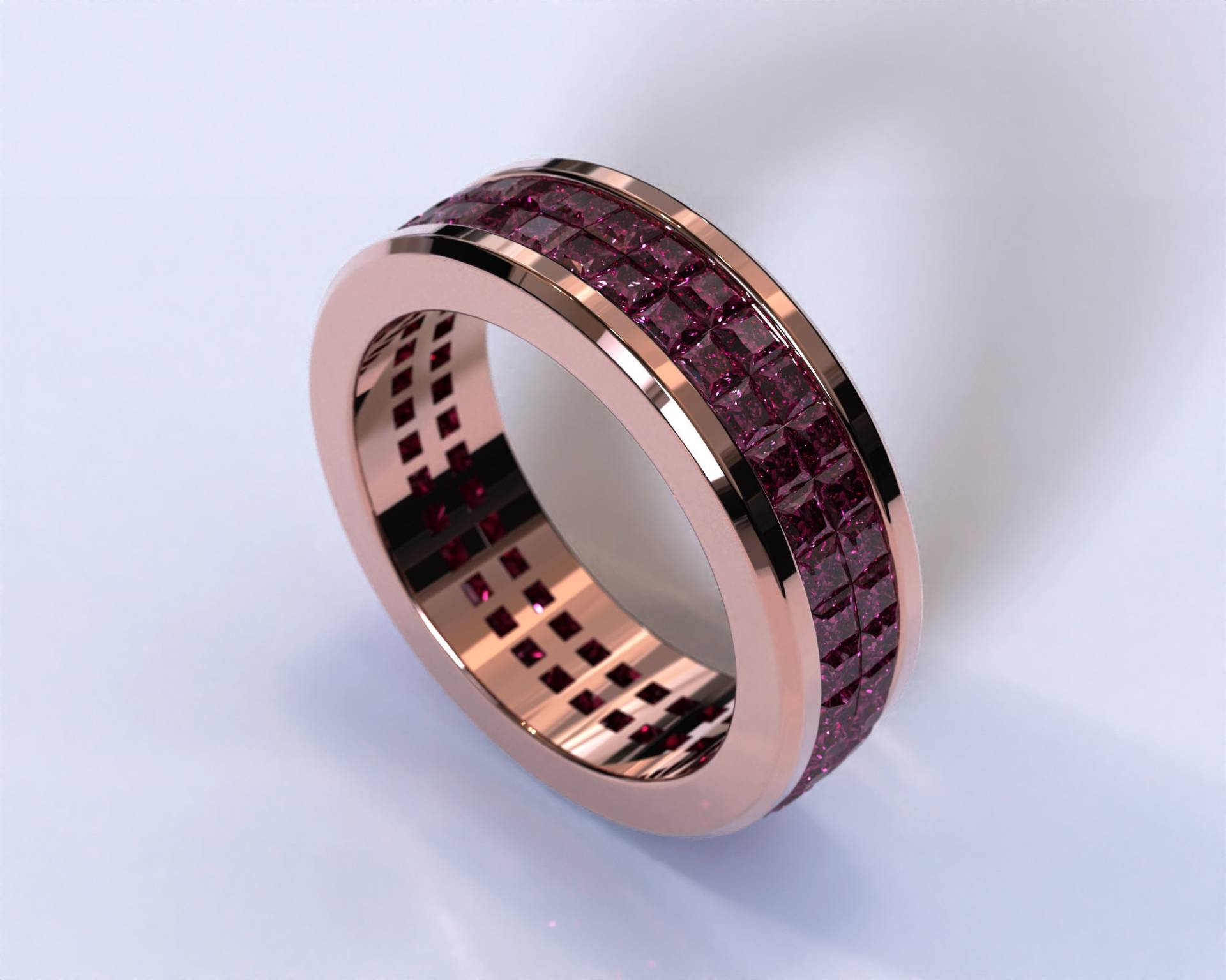 Herrenring Rubin / von Vidarjewelry