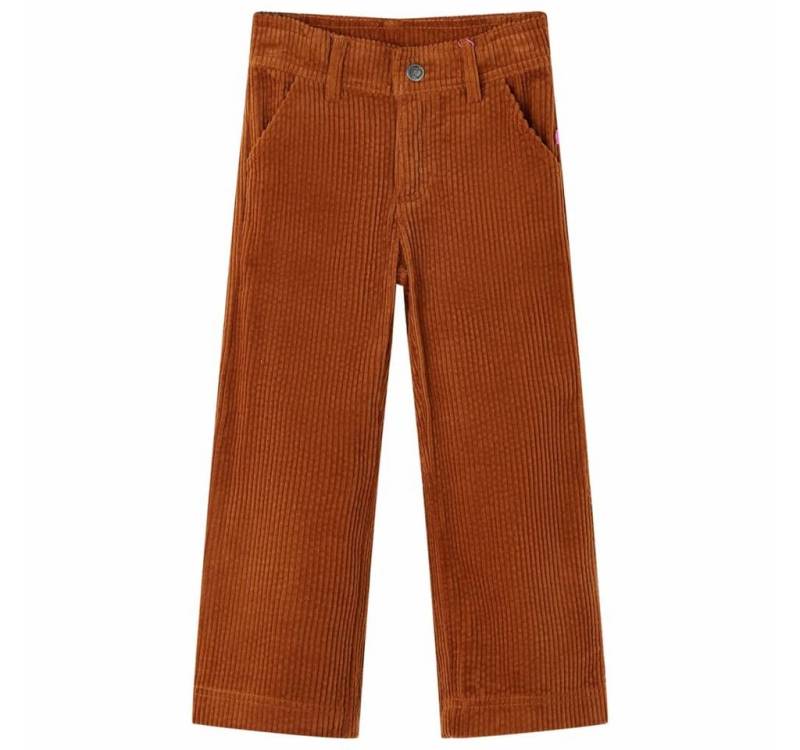 vidaXL Cordschlupfhose Kinderhose Cord Cognac 104 von Vidaxl