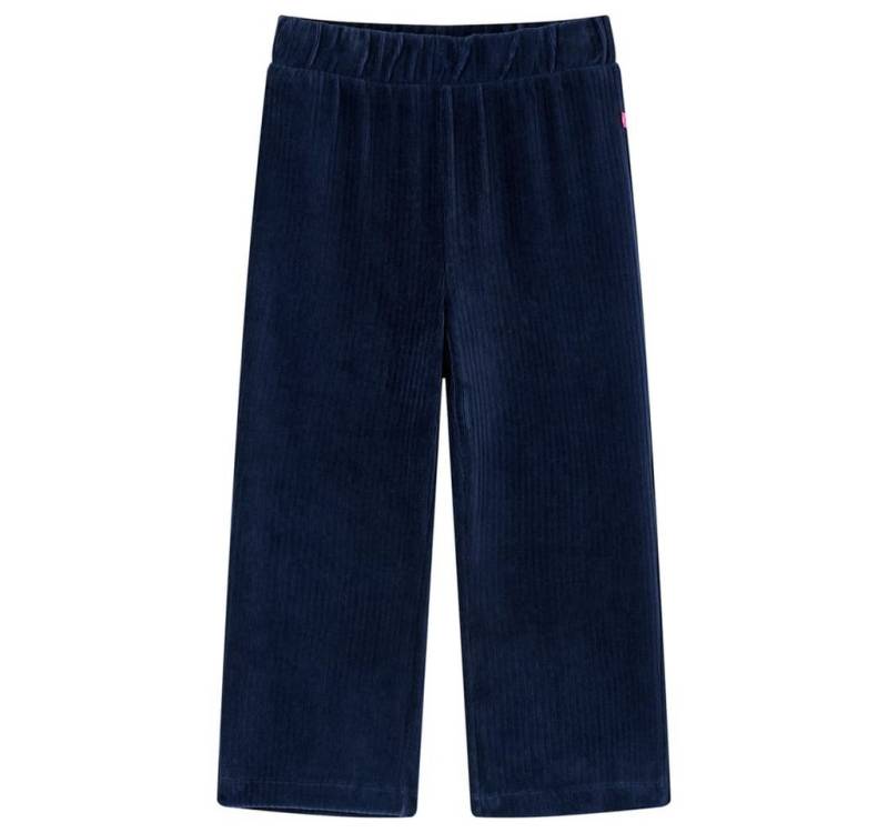 vidaXL Cordschlupfhose Kinderhose Cord Marineblau 116 von vidaXL