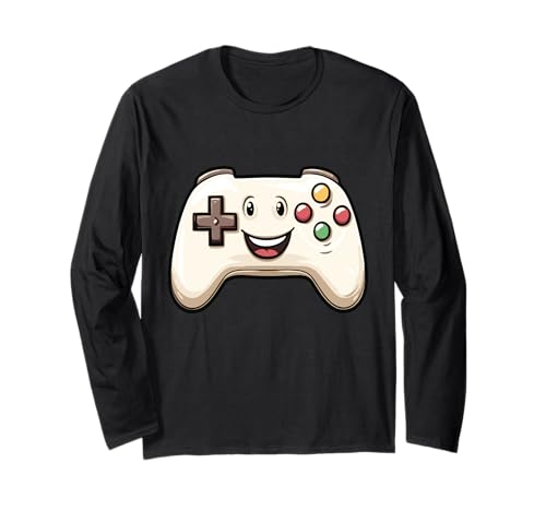 Lustiger Videospiel-Controller, Kinder-Gamer Langarmshirt Lustiger Videospiel-Controller, Kinder-Gamer Langarmshirt von Video Game Controller Kids Gaming Design