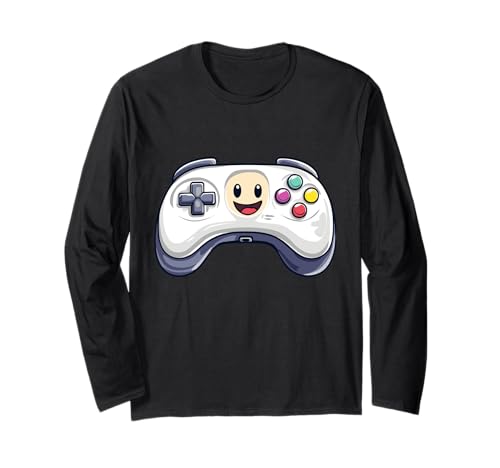 Lustiger Videospiel-Controller, Kinder-Gamer Langarmshirt Lustiger Videospiel-Controller, Kinder-Gamer Langarmshirt von Video Game Controller Kids Gaming Design