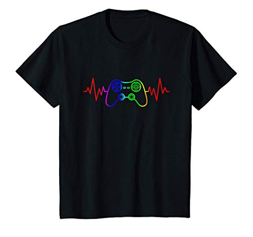 Kinder Video Game Controller Gamer Gift Console Computer T-Shirt von Video Game Player DearPrint