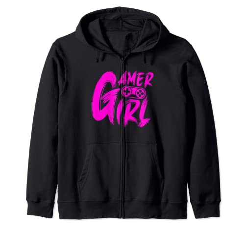 Gamer Girl Lustige Videospiele Gaming Mädchen Kapuzenjacke Gamer Girl Lustige Videospiele Gaming Mädchen Kapuzenjacke von Video Games Graphic Gaming Girl