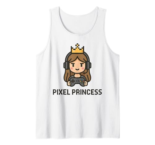 Mädchen Gamers Video Damen Gaming Prinzessin Mädchen Gamer Mädchen Tank Top Mädchen Gamers Video Damen Gaming Prinzessin Mädchen Gamer Mädchen Tank Top von Video Gamesgirls' Fashion Kawaii Gamer Girl Stuff