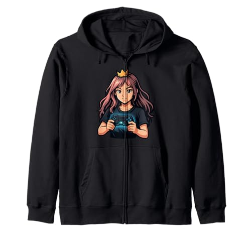 Mädchen Gamers Video Damen Gaming Stuff für Mädchen Gamer Mädchen Kapuzenjacke Mädchen Gamers Video Damen Gaming Stuff für Mädchen Gamer Mädchen Kapuzenjacke von Video Gamesgirls' Fashion Kawaii Gamer Girl Stuff