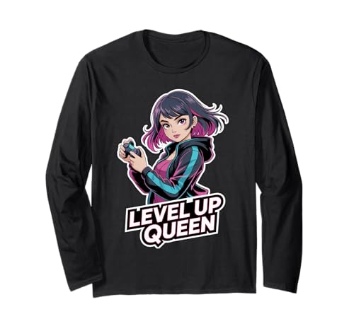 Mädchen Gamers Video Damen Gaming Stuff für Mädchen Gamer Mädchen Langarmshirt Mädchen Gamers Video Damen Gaming Stuff für Mädchen Gamer Mädchen Langarmshirt von Video Gamesgirls' Fashion Kawaii Gamer Girl Stuff