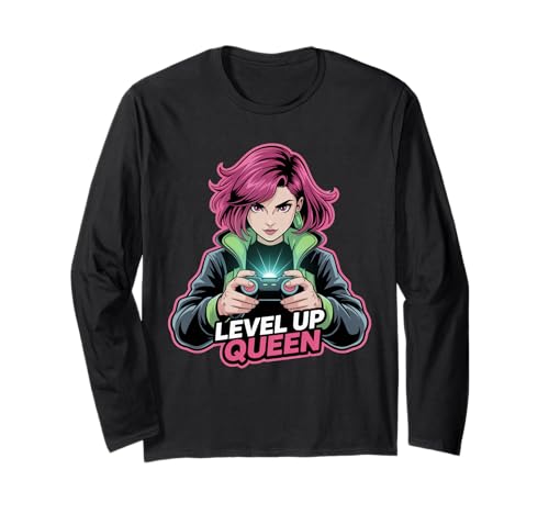 Mädchen Gamers Video Damen Gaming Stuff für Mädchen Gamer Mädchen Langarmshirt Mädchen Gamers Video Damen Gaming Stuff für Mädchen Gamer Mädchen Langarmshirt von Video Gamesgirls' Fashion Kawaii Gamer Girl Stuff