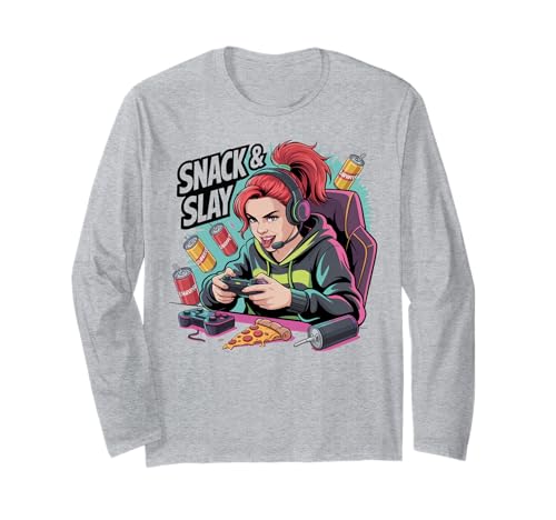 Mädchen Gamers Video Damen Gaming Stuff für Mädchen Gamer Mädchen Langarmshirt Mädchen Gamers Video Damen Gaming Stuff für Mädchen Gamer Mädchen Langarmshirt von Video Gamesgirls' Fashion Kawaii Gamer Girl Stuff