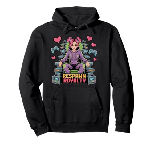 Mädchen Gamers Video Damen Gaming Stuff für Mädchen Gamer Mädchen Pullover Hoodie von Video Gamesgirls' Fashion Kawaii Gamer Girl Stuff