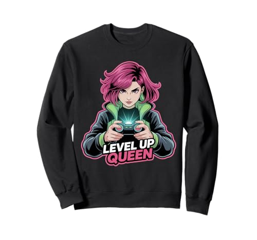 Mädchen Gamers Video Damen Gaming Stuff für Mädchen Gamer Mädchen Sweatshirt Mädchen Gamers Video Damen Gaming Stuff für Mädchen Gamer Mädchen Sweatshirt von Video Gamesgirls' Fashion Kawaii Gamer Girl Stuff
