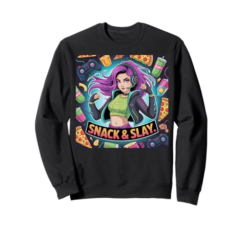 Mädchen Gamers Video Damen Gaming Stuff für Mädchen Gamer Mädchen Sweatshirt Mädchen Gamers Video Damen Gaming Stuff für Mädchen Gamer Mädchen Sweatshirt von Video Gamesgirls' Fashion Kawaii Gamer Girl Stuff