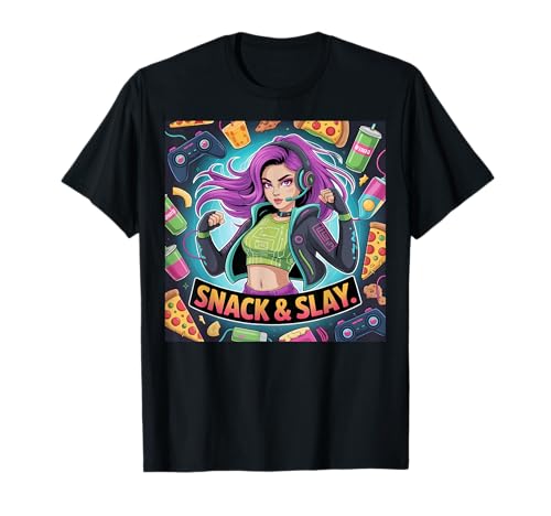 Mädchen Gamers Video Damen Gaming Stuff für Mädchen Gamer Mädchen T-Shirt Mädchen Gamers Video Damen Gaming Stuff für Mädchen Gamer Mädchen T-Shirt von Video Gamesgirls' Fashion Kawaii Gamer Girl Stuff