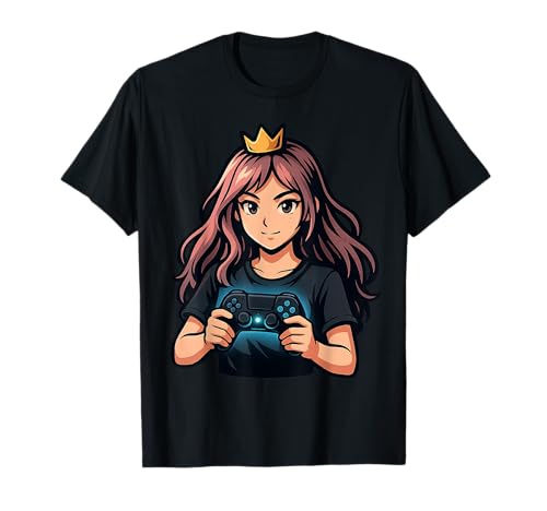Mädchen Gamers Video Damen Gaming Stuff für Mädchen Gamer Mädchen T-Shirt Mädchen Gamers Video Damen Gaming Stuff für Mädchen Gamer Mädchen T-Shirt von Video Gamesgirls' Fashion Kawaii Gamer Girl Stuff