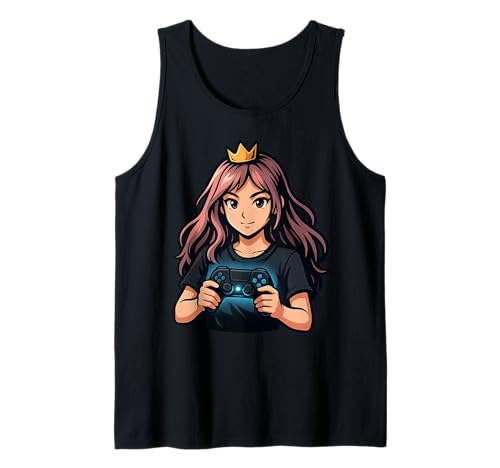 Mädchen Gamers Video Damen Gaming Stuff für Mädchen Gamer Mädchen Tank Top Mädchen Gamers Video Damen Gaming Stuff für Mädchen Gamer Mädchen Tank Top von Video Gamesgirls' Fashion Kawaii Gamer Girl Stuff