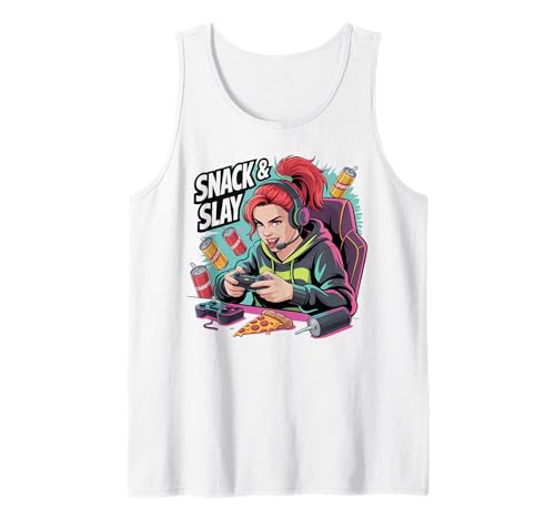Mädchen Gamers Video Damen Gaming Stuff für Mädchen Gamer Mädchen Tank Top Mädchen Gamers Video Damen Gaming Stuff für Mädchen Gamer Mädchen Tank Top von Video Gamesgirls' Fashion Kawaii Gamer Girl Stuff