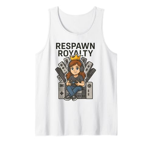 Mädchen Gamers Video Damen Gaming Stuff für Mädchen Gamer Mädchen Tank Top Mädchen Gamers Video Damen Gaming Stuff für Mädchen Gamer Mädchen Tank Top von Video Gamesgirls' Fashion Kawaii Gamer Girl Stuff