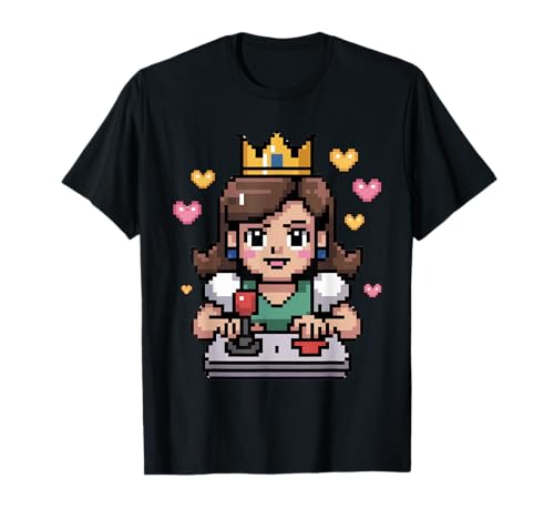Spielerinnen Video Princess Gaming-Sachen für Gamer-Mädchen T-Shirt Spielerinnen Video Princess Gaming-Sachen für Gamer-Mädchen T-Shirt von Video Gamesgirls' Fashion Kawaii Gamer Girl Stuff