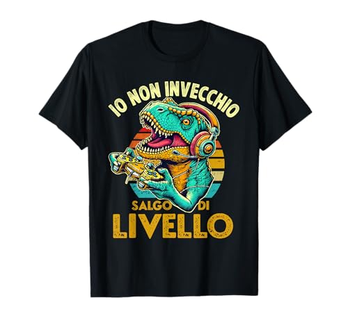 Salgo Level Spiel, Gamer Geburtstag Männer Frauen Jungen T-Shirt Salgo Level Spiel, Gamer Geburtstag Männer Frauen Jungen T-Shirt von Videogiochi Divertente Gamer
