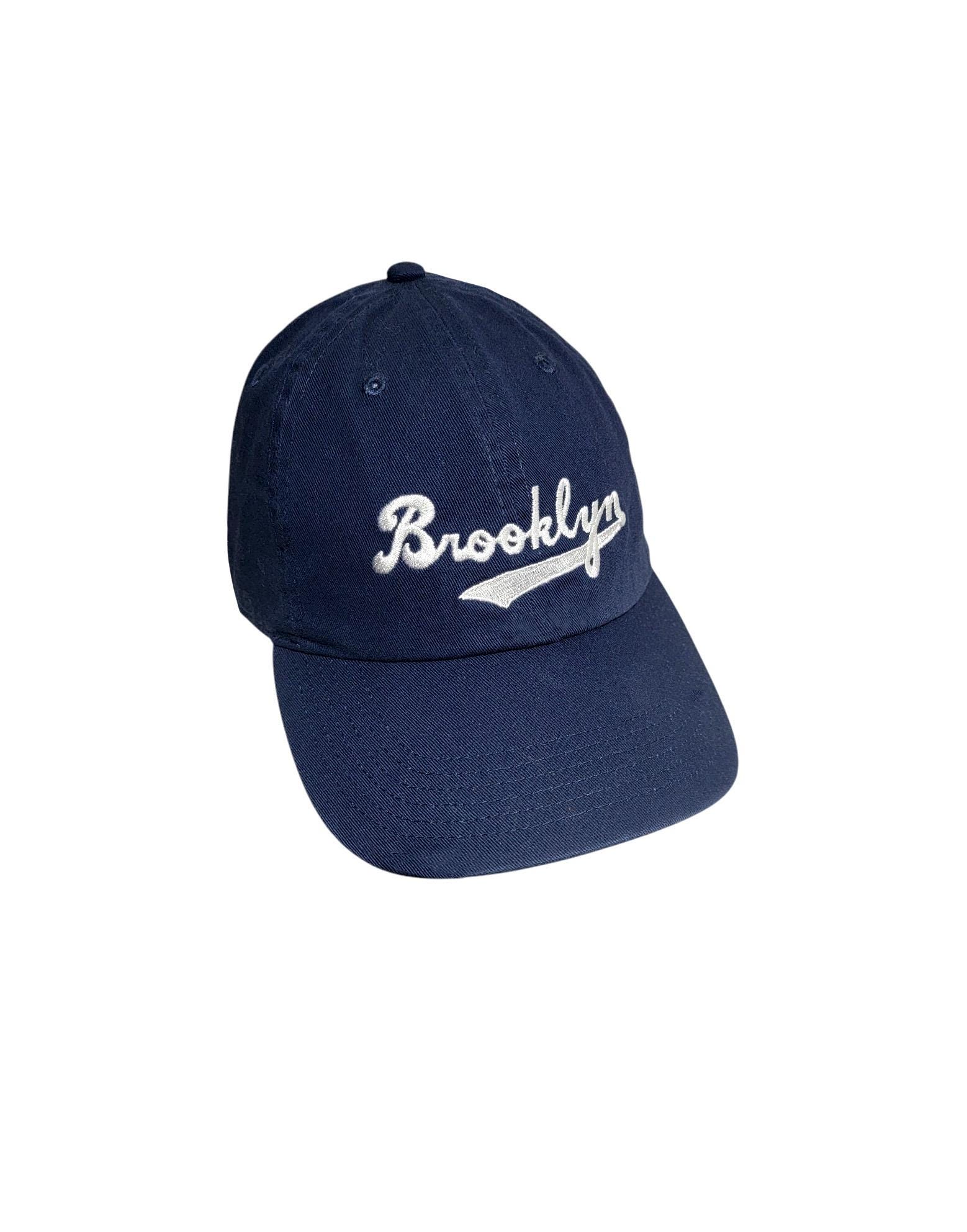 Brooklyn Dogers Erwachsene & Jugend Navy Baseballmützen von VieDeReveDesigns